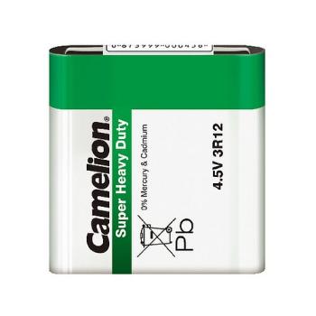 Camelion Super Heavy Duty 4.5V Flachbatterie 3R12 Zink-Kohle Folie